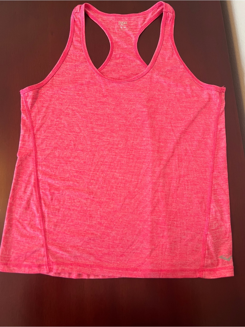 Everlast Pink Racerback Tank Medium